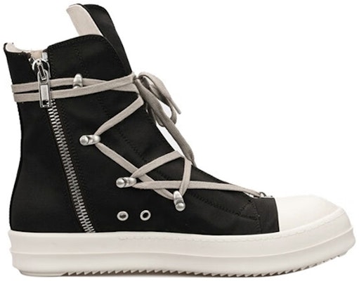 (Women) Rick Owens DRKSHDW Strobe Cotton Denim Hexa High 'Black Milk' DS02B4805-DQ-911 Order (Women) Rick Owens DRKSHDW Strobe Cotton Denim Hexa High 'Black Milk' DS02B4805-DQ-911