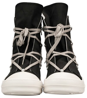(Women) Rick Owens DRKSHDW Strobe Cotton Denim Hexa High 'Black Milk' DS02B4805-DQ-911 Lookbook (Women) Rick Owens DRKSHDW Strobe Cotton Denim Hexa High 'Black Milk' DS02B4805-DQ-911