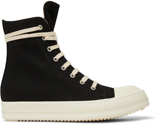 (Women) Rick Owens DRKSHDW Strobe Cotton Denim High 'Black Milk' DS02B4800-DQ-911 Buy (Women) Rick Owens DRKSHDW Strobe Cotton Denim High 'Black Milk' DS02B4800-DQ-911