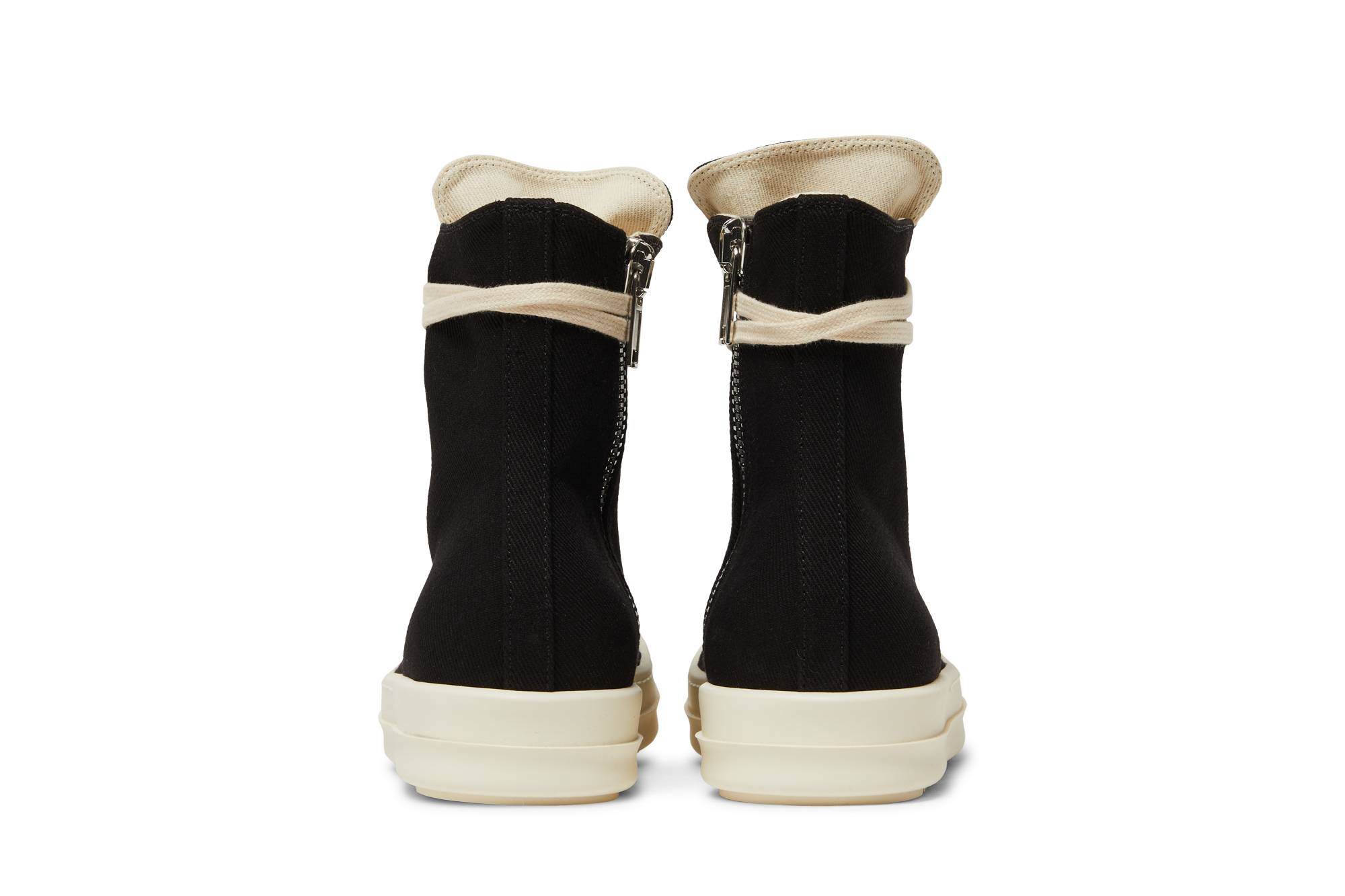 (W) Rick Owens DRKSHDW Strobe Cotton Denim High 'Black Milk' 圖 6