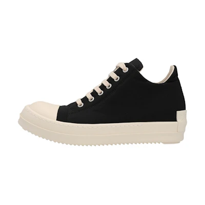 (W) Rick Owens DRKSHDW Strobe Cotton Nylon Low 'Black Milk'