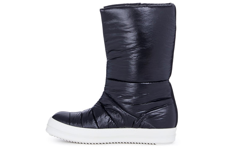 Buy (W) リックオウエンス DRKSHDW 黒染めエンボスブーツ DS20F1819PL-91