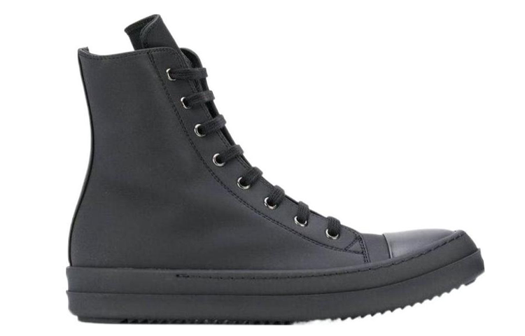 Order (W) Rick Owens DRKSHDW Twill Tinggi 'Hitam' DS20F1800-RUHP-99