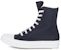 (W) Rick Owens DRKSHDW Twill Tinggi 'Hitam Putih' DS20F1800-RUHP-91