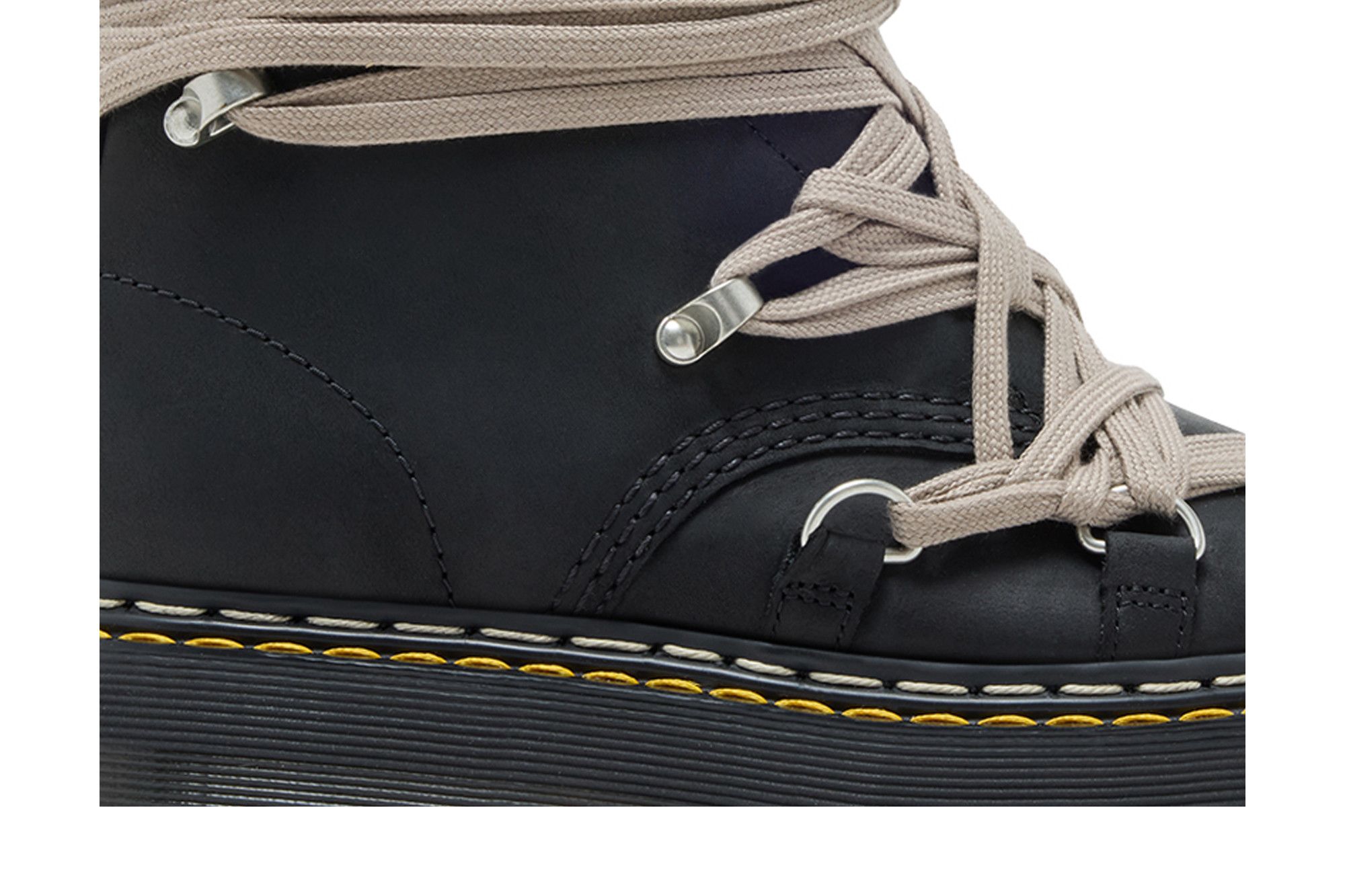 Order (Women) Rick Owens DRKSHDW x Dr. Martens 1460 Quad Sole Megalace Boot 'Black' DW02E6812-8001-09