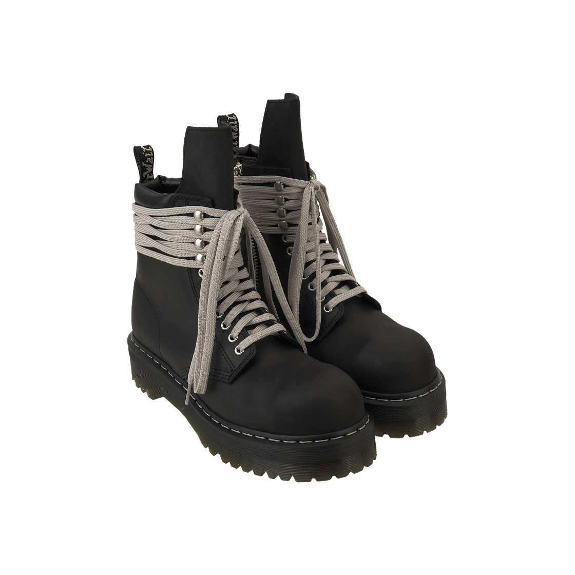 Shop (Women) Rick Owens DRKSHDW x Dr. Martens 1460 Quad Sole Steel Toe Boot 'Black' DW02E6813-9001-09