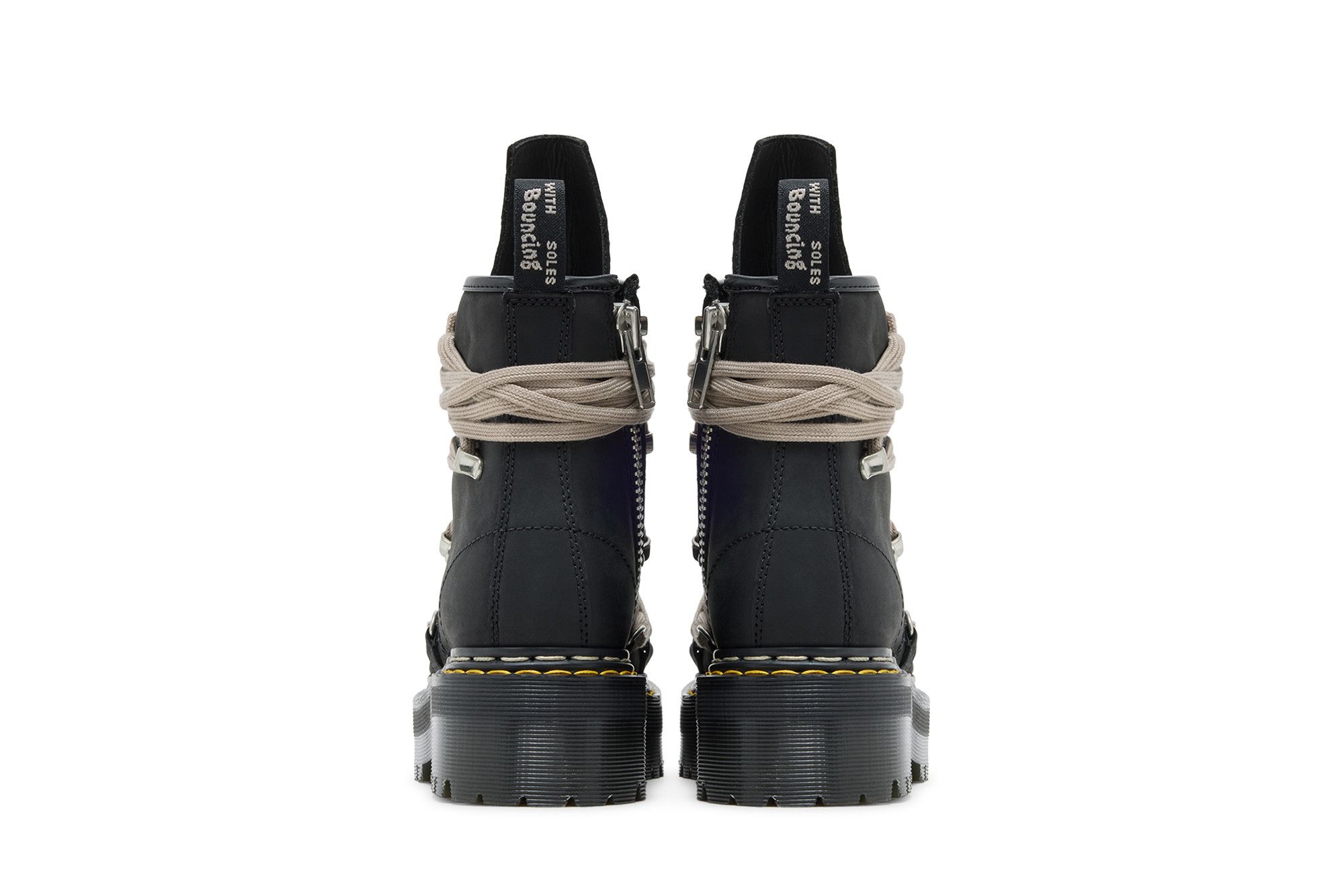 Details for (Women) Rick Owens DRKSHDW x Dr. Martens 1460 Quad Sole Megalace Boot 'Black' DW02E6812-8001-09