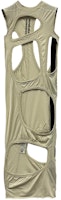 (Women) Rick Owens DRKSHDW Y2K Sleeveless Cut-Out Maxi Dress Women’s Off-White DS01D1509BH-08 (Women) Rick Owens DRKSHDW Y2K Sleeveless Cut-Out Maxi Dress Women’s Off-White DS01D1509BH-08
