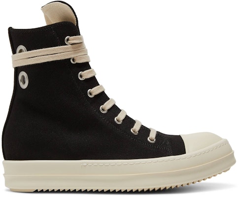 Rick Owens EDFU DRKSHDW Cotton Denim High 'Black Milk' DS01C6800-DQES1-911 Buy Rick Owens EDFU DRKSHDW Cotton Denim High 'Black Milk' DS01C6800-DQES1-911