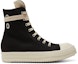 Buy (W) Rick Owens EDFU DRKSHDW Kapas Denim Tinggi 'Susu Hitam' DS01C6800-DQES1-911