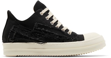 (Women) Rick Owens EDFU DRKSHDW Slashed Low 'Black Milk' DS01C6809-SLASH-911 (Women) Rick Owens EDFU DRKSHDW Slashed Low 'Black Milk' DS01C6809-SLASH-911