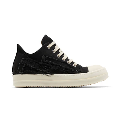 (W) Rick Owens EDFU DRKSHDW Slashed Low 'Black Milk'