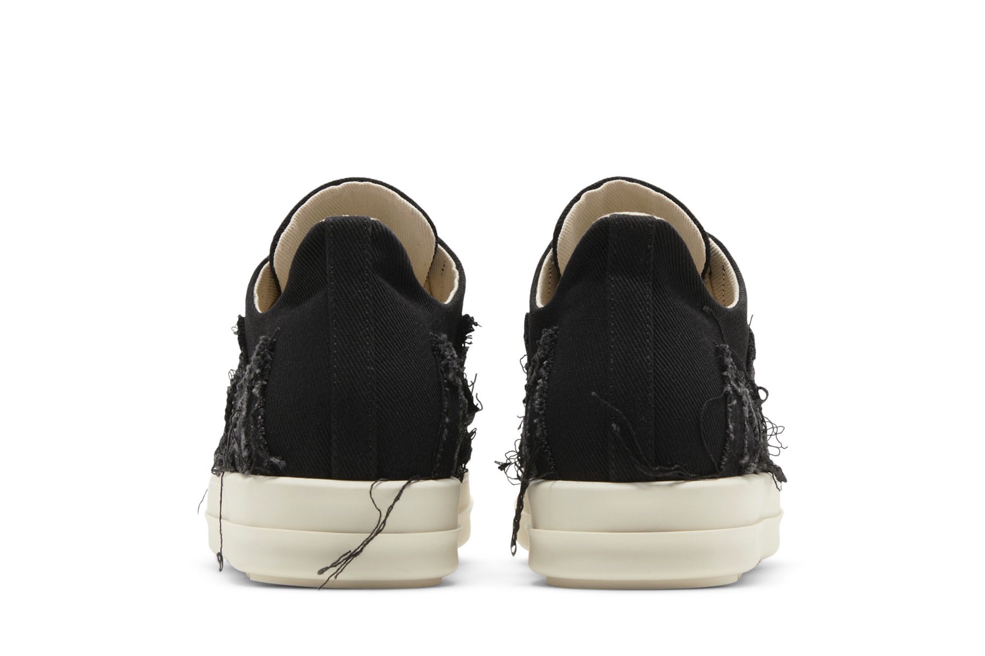 Details for (W) Rick Owens EDFU DRKSHDW Slashed Low 'Black Milk' Hitam Susu DS01C6809-SLASH-911