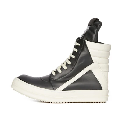 (W) Rick Owens EDFU Geobasket 'Black Milk'