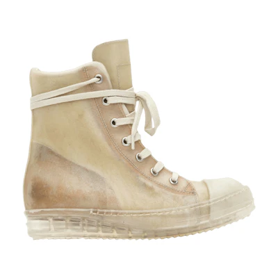 (W) Rick Owens EDFU High 'Natural Transparent'