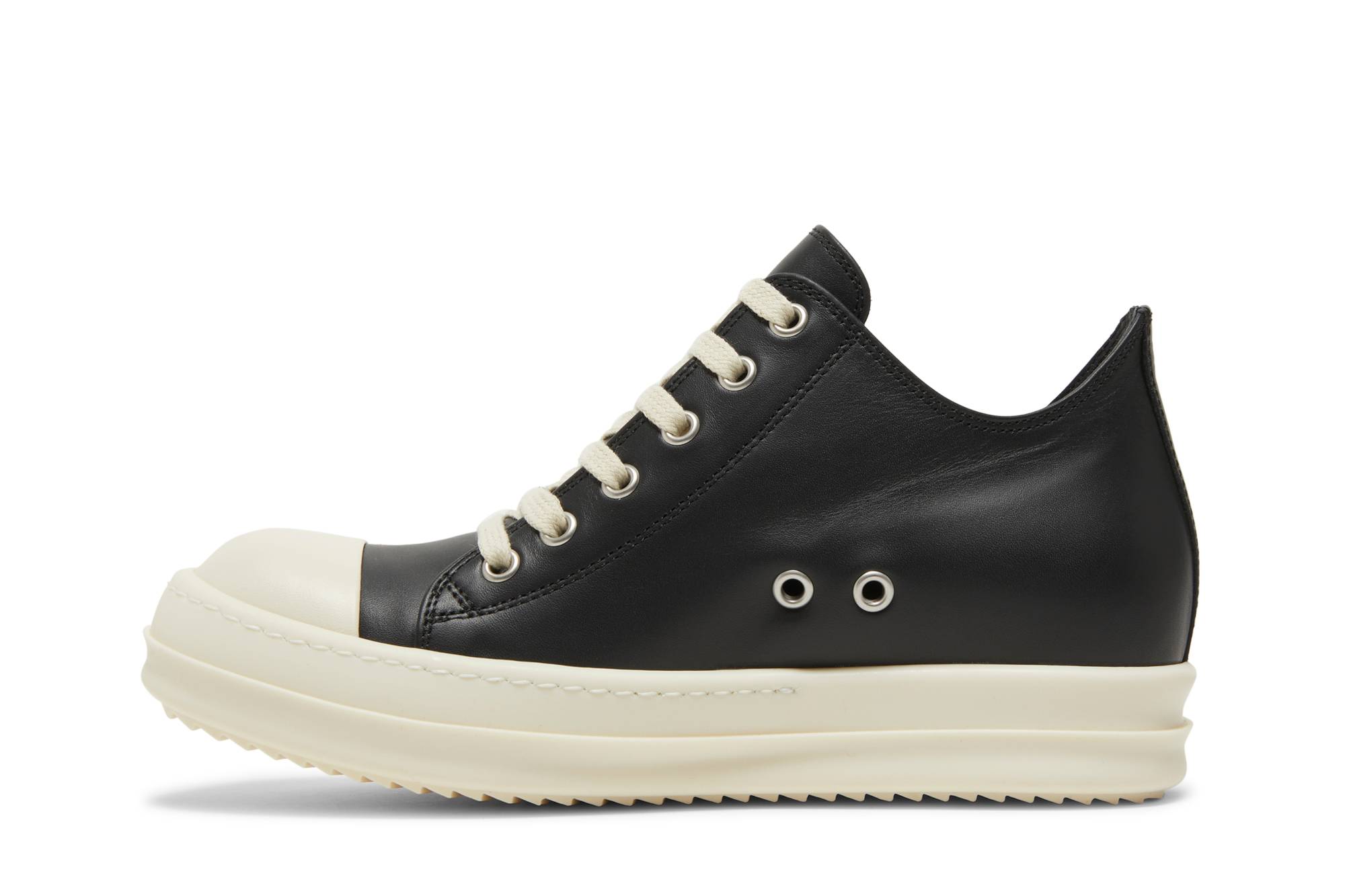 (W) Rick Owens EDFU Low 'Black Milk' 圖 3