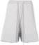 Buy (Women) RICK OWENS FW22 Ivory White Knit Elastic Waist Straight Shorts RO21S3650M-61
