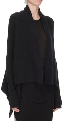 (Women) RICK OWENS FW24 Black Oversized Draped Sweater. RP02D3642KWP-09 Purchase (Women) RICK OWENS FW24 Black Oversized Draped Sweater. RP02D3642KWP-09