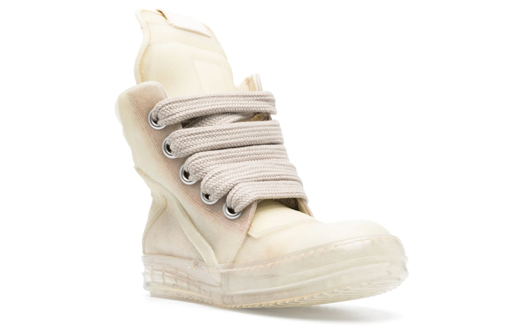 (W) Rick Owens Geobasket 'Beige White' 圖 2