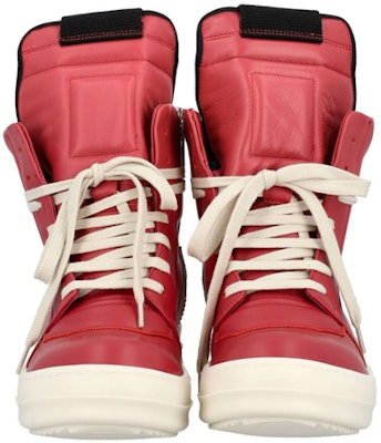 (W) Rick Owens Geobasket 'Merah Putih High-Top Fesyen' RP01B4894LPO-73111 Purchase (W) Rick Owens Geobasket 'Merah Putih High-Top Fesyen' RP01B4894LPO-73111