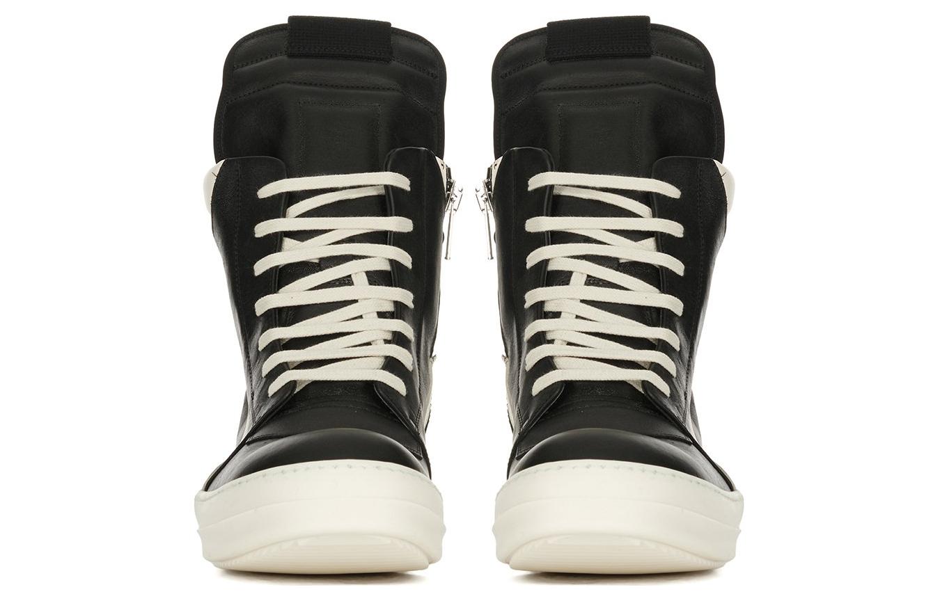 (W) Rick Owens Geobasket 'White Brown' 圖 4