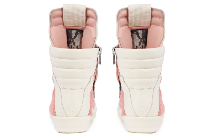 (W) Rick Owens Geobasket 'White Pink' 圖 4