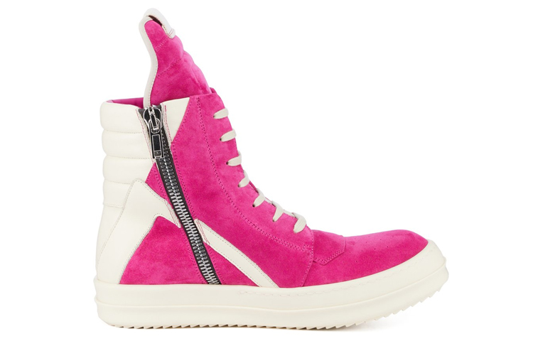 (W) Rick Owens Geobasket 'White Pink' 圖 2