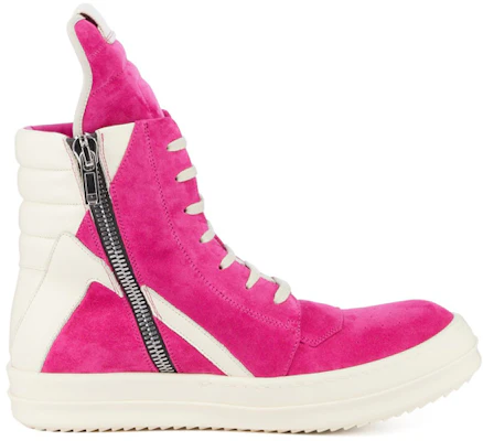 (Women) Rick Owens Geobasket 'White Pink' RP01C5894LVSLPO-1311 Order (Women) Rick Owens Geobasket 'White Pink' RP01C5894LVSLPO-1311