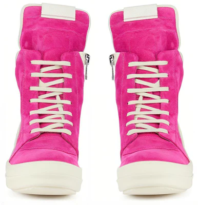 (Women) Rick Owens Geobasket 'White Pink' RP01C5894LVSLPO-1311 Lookbook (Women) Rick Owens Geobasket 'White Pink' RP01C5894LVSLPO-1311