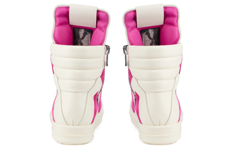 (W) Rick Owens Geobasket 'White Pink' 圖 4