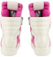 Shop (Women) Rick Owens Geobasket 'White Pink' RP01C5894LVSLPO-1311
