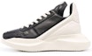Buy RICK OWENS/RO Geth Runner 牛皮 運動休閒鞋 女款 白黑色