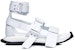 (W) Rick Owens Gladi Runner Sandal 'Chalk White' Putih Kapur RP20S1818LBO-1109