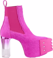 (Women) Rick Owens Grilled Platform Boot 'Hot Pink Fuchsia Clear' rp01c5843lhlgde-1330d (Women) Rick Owens Grilled Platform Boot 'Hot Pink Fuchsia Clear' rp01c5843lhlgde-1330d