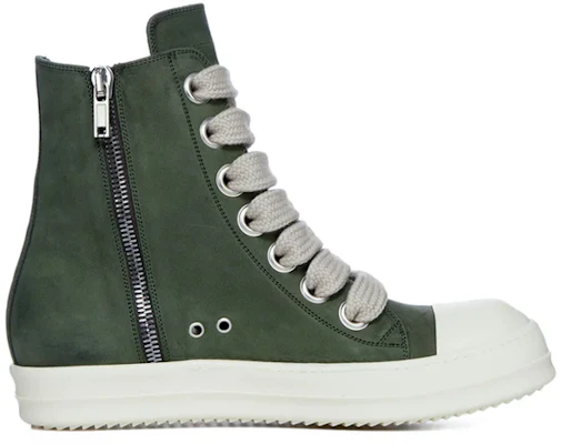 (W) Rick Owens Hoge Sneakers Veters ''Groene Mode'' RO01C5897LWNW2-5511 Order (W) Rick Owens Hoge Sneakers Veters ''Groene Mode'' RO01C5897LWNW2-5511