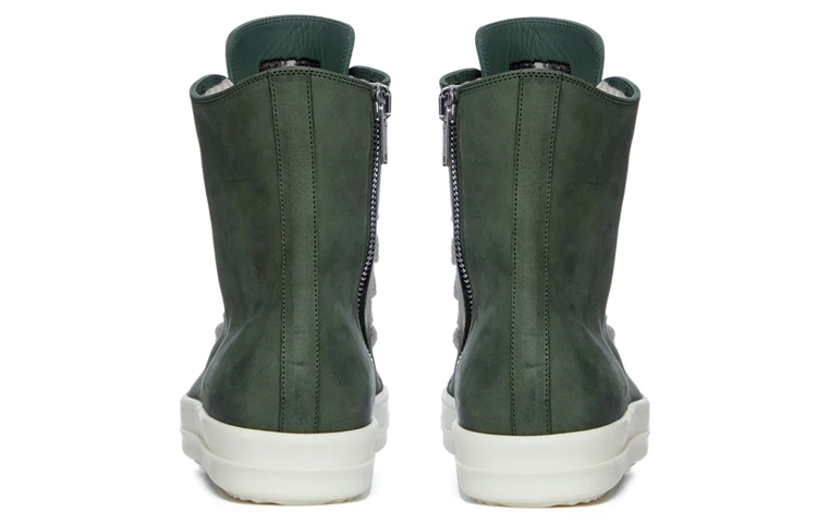 Shop (W) Rick Owens Hoge Sneakers Veters ''Groene Mode'' RO01C5897LWNW2-5511