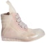 Order (W) Rick Owens High-Top Lace-Up 'Merah Jambu Putih Fesyen' RO01C5898LCTW2-212210