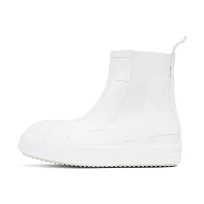 (W) Rick Owens High-Top Sneaker 'White'