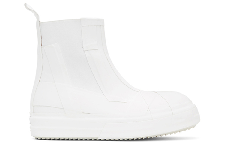 (W) Rick Owens High-Top Sneaker 'White' 圖 2