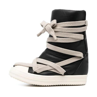 (W) Rick Owens Jumbo Puffer 'Black Laces'