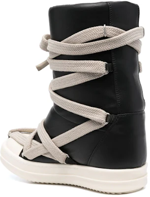 瑞克·歐文斯(RICK OWENS)巨型蓬鬆系带时尚板鞋 女款 黑色 Lookbook 瑞克·歐文斯(RICK OWENS)巨型蓬鬆系带时尚板鞋 女款 黑色