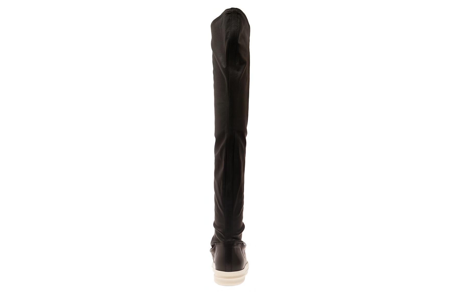 (W) Rick Owens Knee High Stocking Sneaker 'Black' 圖 5