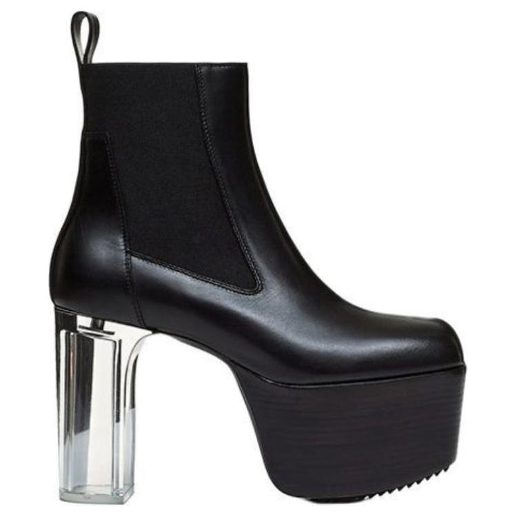 Order (W) But Kasut Kulit Rick Owens 'Black Comfort' RO20S1880LBO-09107