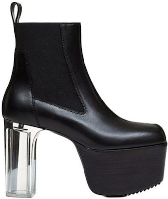 (Women) Rick Owens Leather Boots 'Black Comfort' RO20S1880LBO-09107 Order (Women) Rick Owens Leather Boots 'Black Comfort' RO20S1880LBO-09107