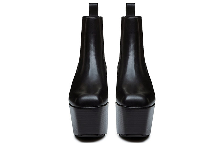 Lookbook (W) But Kasut Kulit Rick Owens 'Black Comfort' RO20S1880LBO-09107