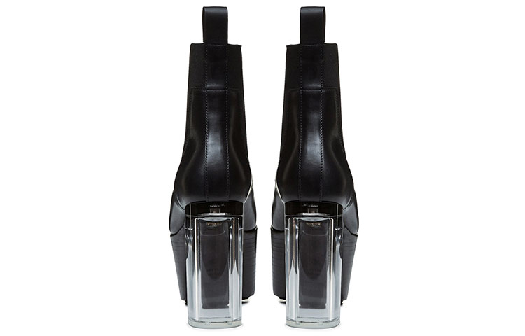 Shop (W) But Kasut Kulit Rick Owens 'Black Comfort' RO20S1880LBO-09107