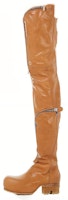 (Women) Rick Owens Leather Boots 'Brown' RP02A7833LGW-24 (Women) Rick Owens Leather Boots 'Brown' RP02A7833LGW-24
