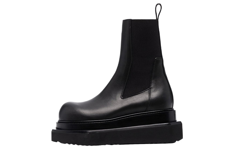 (Women) Rick Owens Leather Chelsea Boots 'Black' RP01B4877LE-09