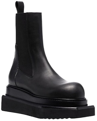 RICK OWENS/RO 皮革 切爾西靴 女款 黑色 Order RICK OWENS/RO 皮革 切爾西靴 女款 黑色