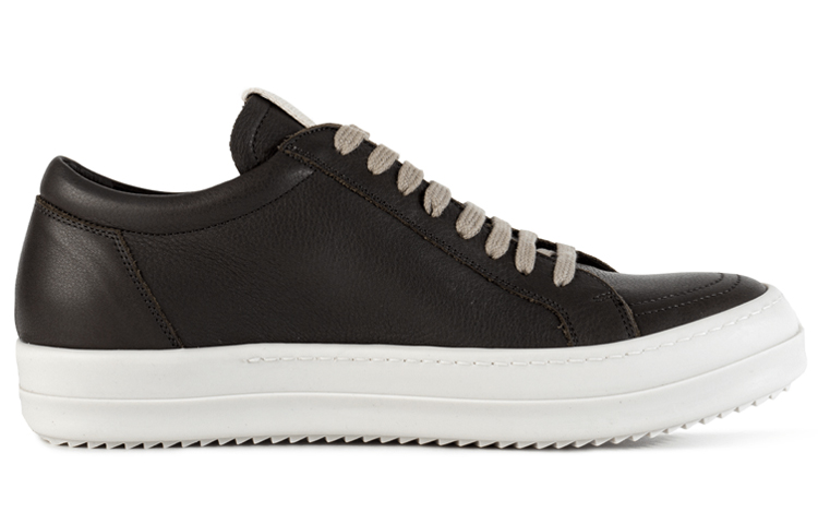 (W) Rick Owens Leather Low Top 'Black Fashion' 圖 2